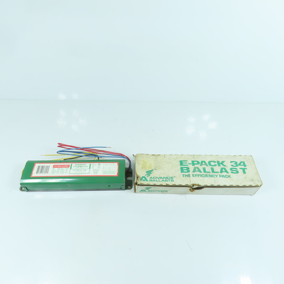 Advance V-2C34-TP 277V 60HZ E-Pak Rapid Start Ballast NEW