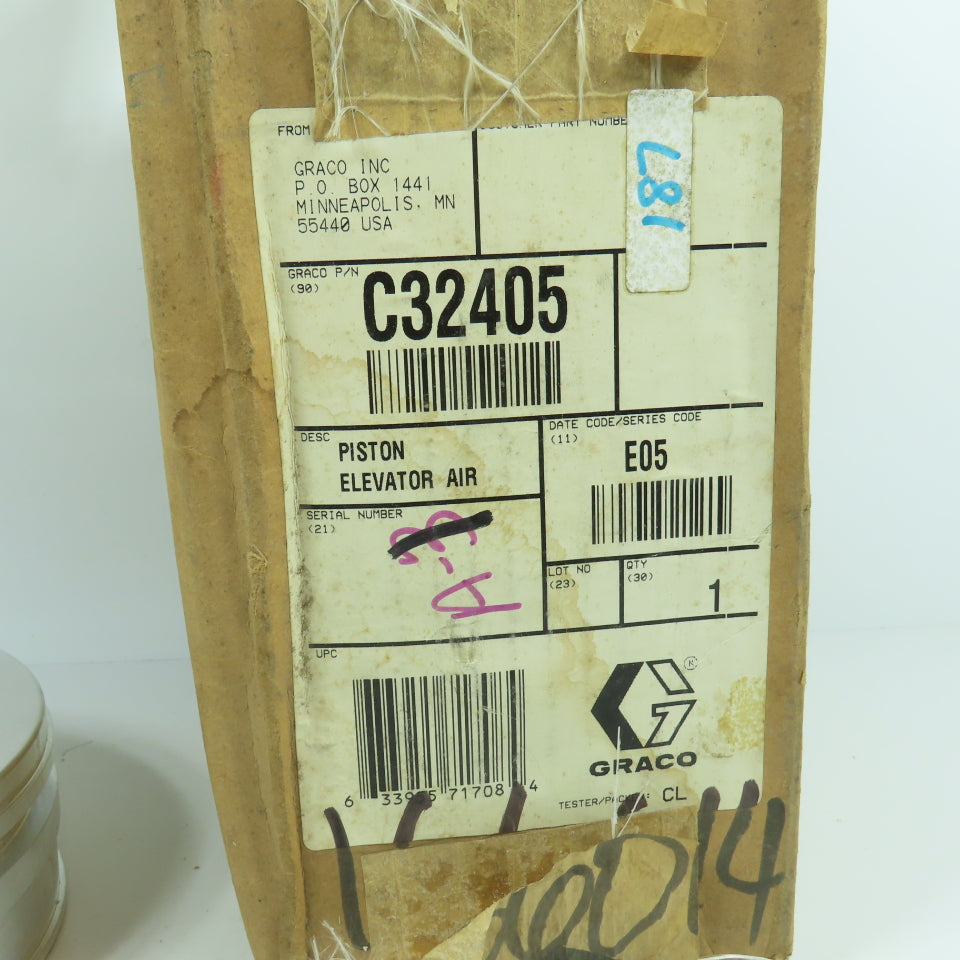 Graco C32405 Piston Elevator Air 6.5" OD For D200 Supply Unit NEW