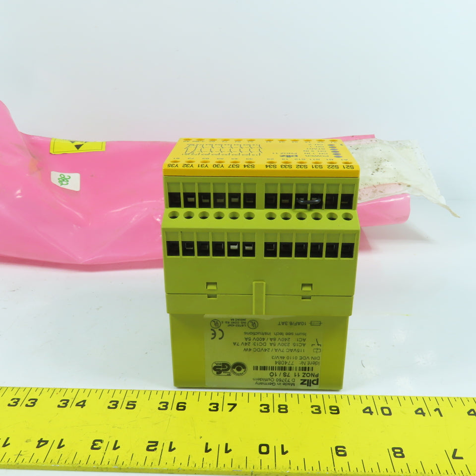 Pilz PNOZ 11 7S / 10 774084 Safety Relay 115VAC NEW
