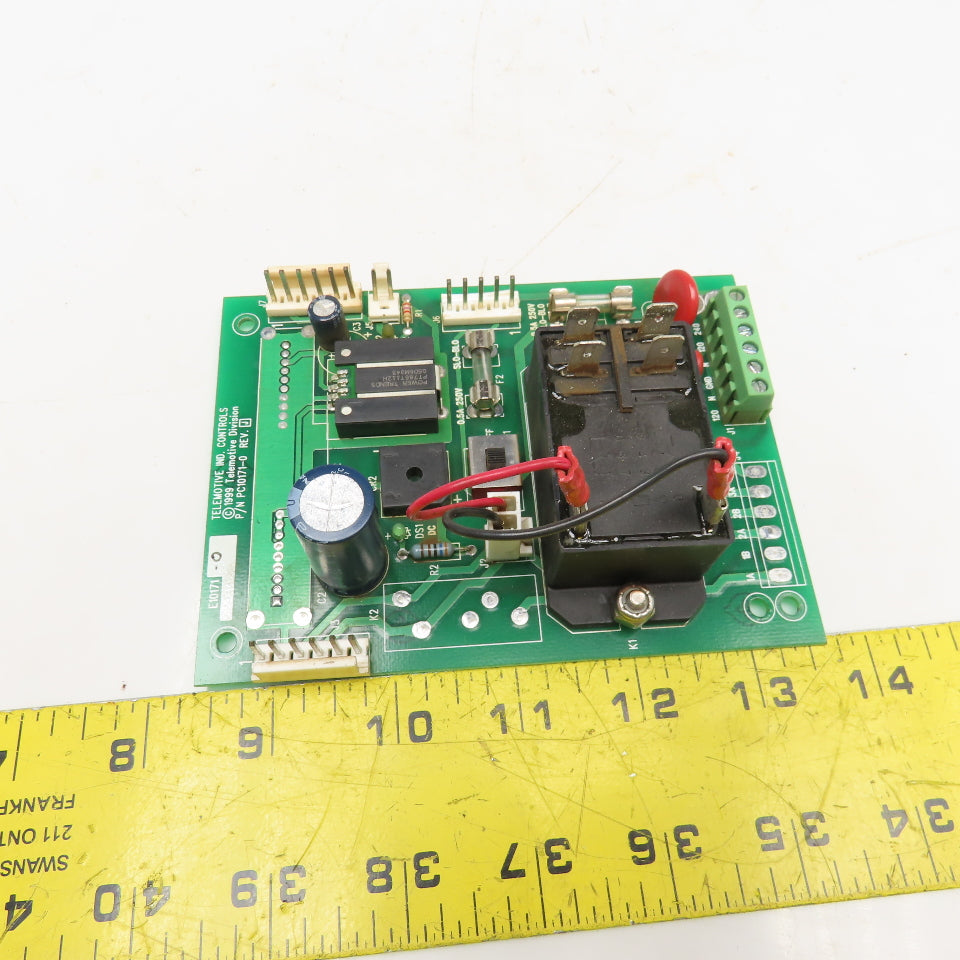 Telemotive PC10171-0 E10171-0 Power Supply Circuit Board Assembly