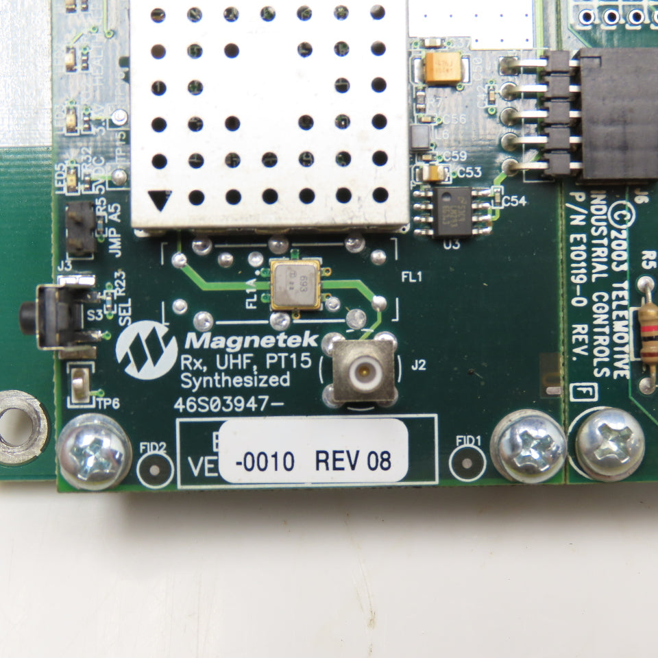 Telemotive E13155-0 Circuit Board Assembly Magnetek 46S03947-0010