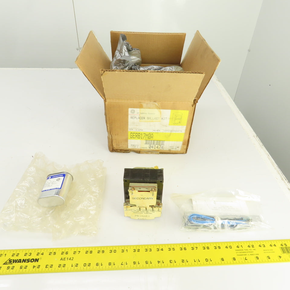 GE GERB17M0A Replacement Ballast Kit 175W MH/MER 120/208/240/277 NEW