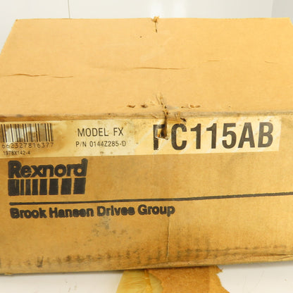 Rexnord 0144Z285-D Model FX Screw Conveyor Drive Assembly (Incomplete)