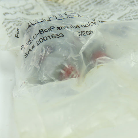 Crosby Clips G-450 Red-U-Bolt 1/4" Wire Rope Cable Clip Lot Of 7