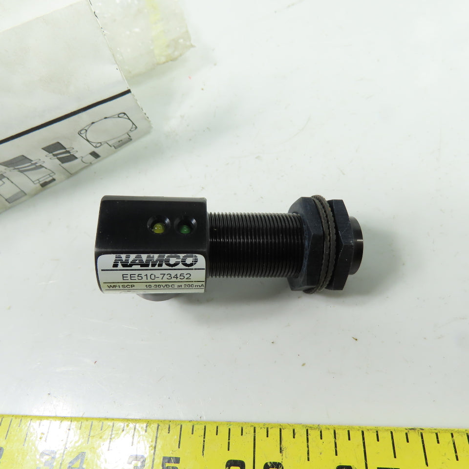 Namco EE510-73452 10-30VDC 200mA Tubular Inductive Proximity Sensor