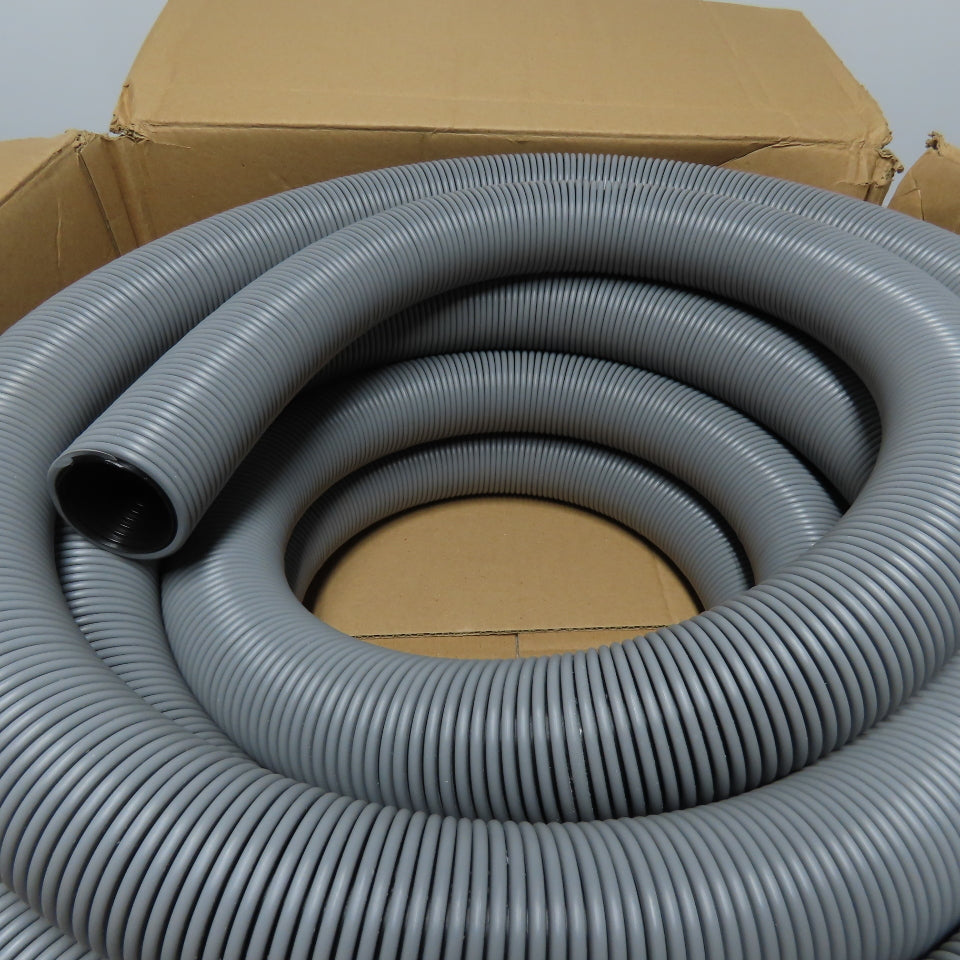 Flexaust 6420008050 50' Long 2" ID FLX Plus Gry Material Handling Duct Hose