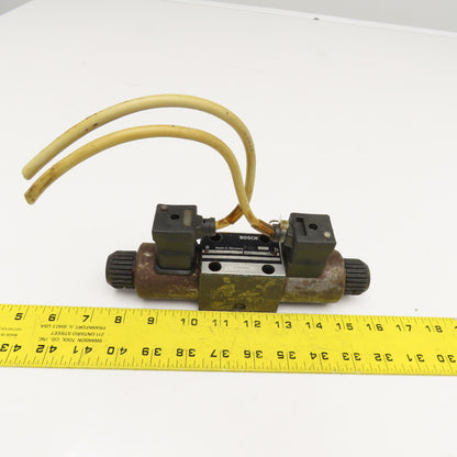Bosch 0 810 091 203 Hydraulic Directional Valve 4/3 Way Closed Center 24VDC