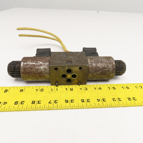 Bosch 0 810 091 203 Hydraulic Directional Valve 4/3 Way Closed Center 24VDC