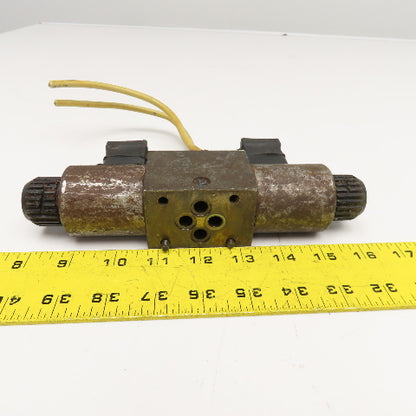 Bosch 0 810 091 203 Hydraulic Directional Valve 4/3 Way Closed Center 24VDC