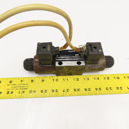 Bosch 0 810 091 203 Hydraulic Directional Valve 4/3 Way Closed Center 24VDC