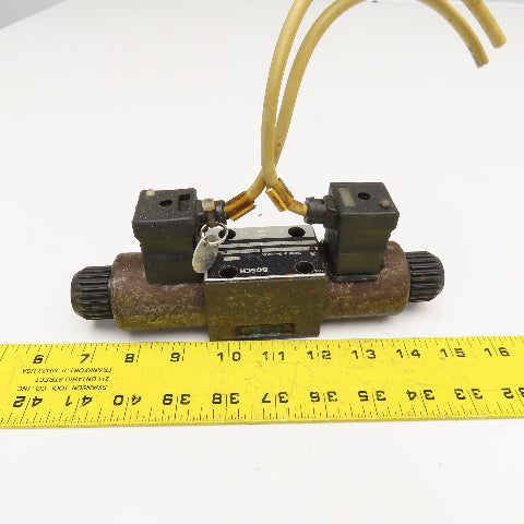 Bosch 0 810 091 203 Hydraulic Directional Valve 4/3 Way Closed Center 24VDC