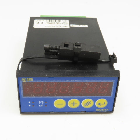 QEM HM207.04A/T018/1/E/24 Programmable Electronic Speed Regulator Panel Meter