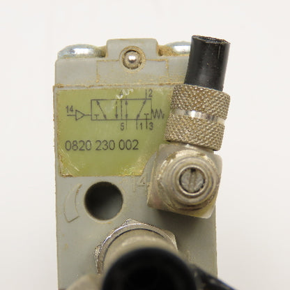 Rexroth 0 820 230 002 Air Piloted 5/2 Way Pneumatic Valve Spring Return 143PSI
