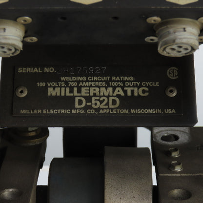 Miller D-52D Millermatic Aluminum Feeder & DVC DW-2 Dual Feeder Parts/Repair
