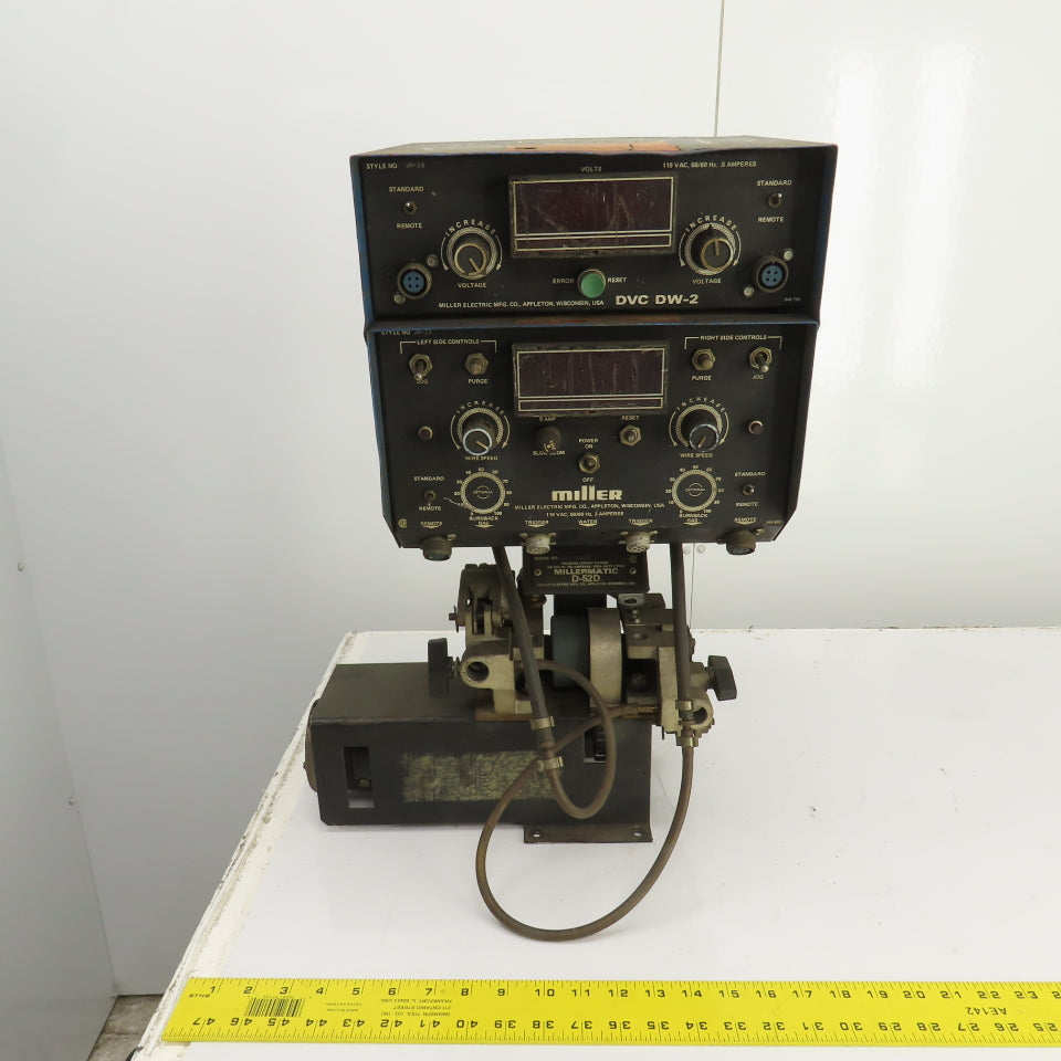 Miller D-52D Millermatic Aluminum Feeder & DVC DW-2 Dual Feeder Parts/Repair