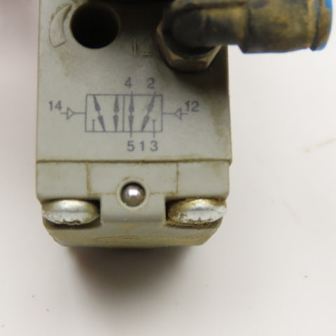 Rexroth 0 820 230 003 Air Piloted 5/2 Way Pneumatic Valve 143PSI