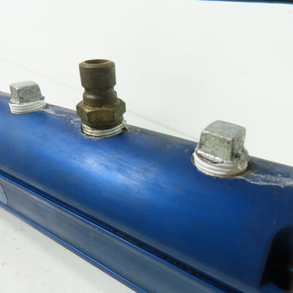 Burger & Brown Smart Flow Aluminum 8-Port Manifold 3/8"NPT Ports 1"NPT In/Out