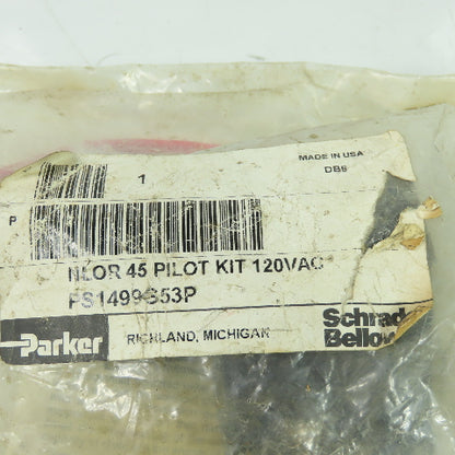 Parker PS1499G53P NLOR 45 Pilot Valve Kit 120VAC