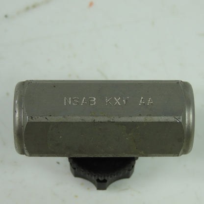 Sun Hydraulics NSAB KXV AA Gauge Snubber Valve 1/4" NPT