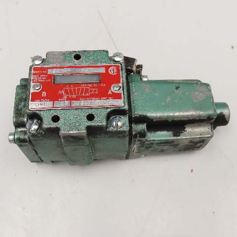 Numatics 12SAD4 KA Pneumatic Directional Valve Body 5/2 Position 120V Coil