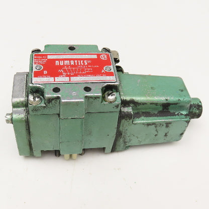 Numatics 12SAD421CA15B Pneumatic Directional Valve Body 5/2 Position 120V Coil