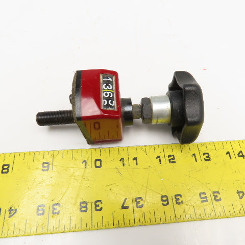Siko DA04-0208 Dial Position Indicator Screw Type M10-1.0 0000-9999