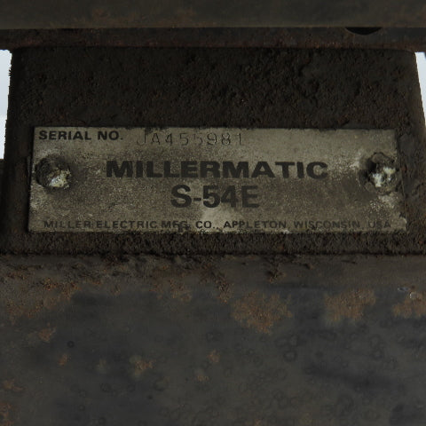 Miller S-54E Millermatic 115V MIG Welder Wire Feeder (Parts/Repair)
