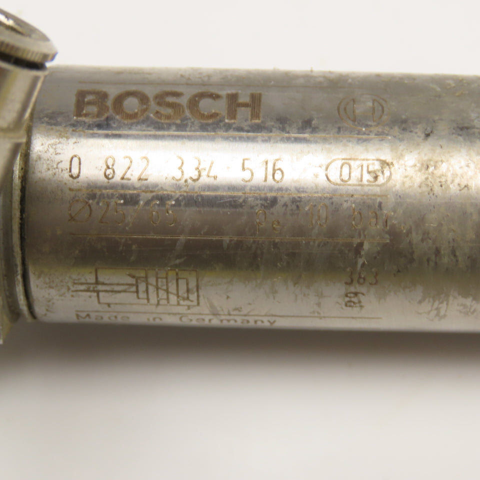 Bosch 0 822 334 516 25mm Bore 65mm Stroke Double Acting Stainless Air Cylinder