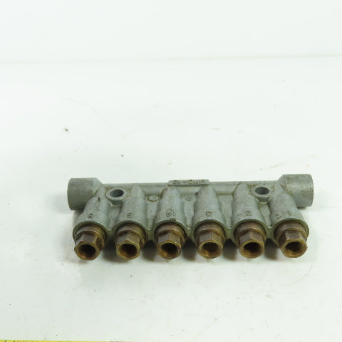 DTP-16 6-Port Lubrication Distribution Manifold