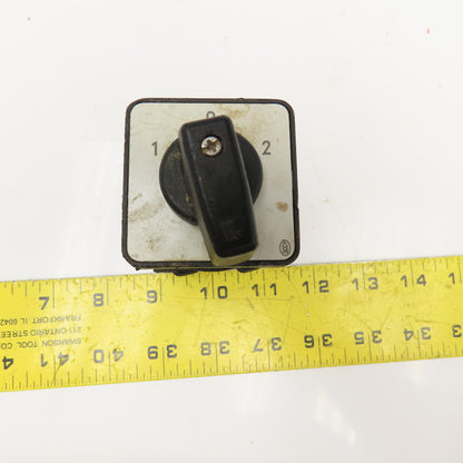 Moeller T0-3-8401 500V 3 Position Selector Switch 3Ph 10Hp