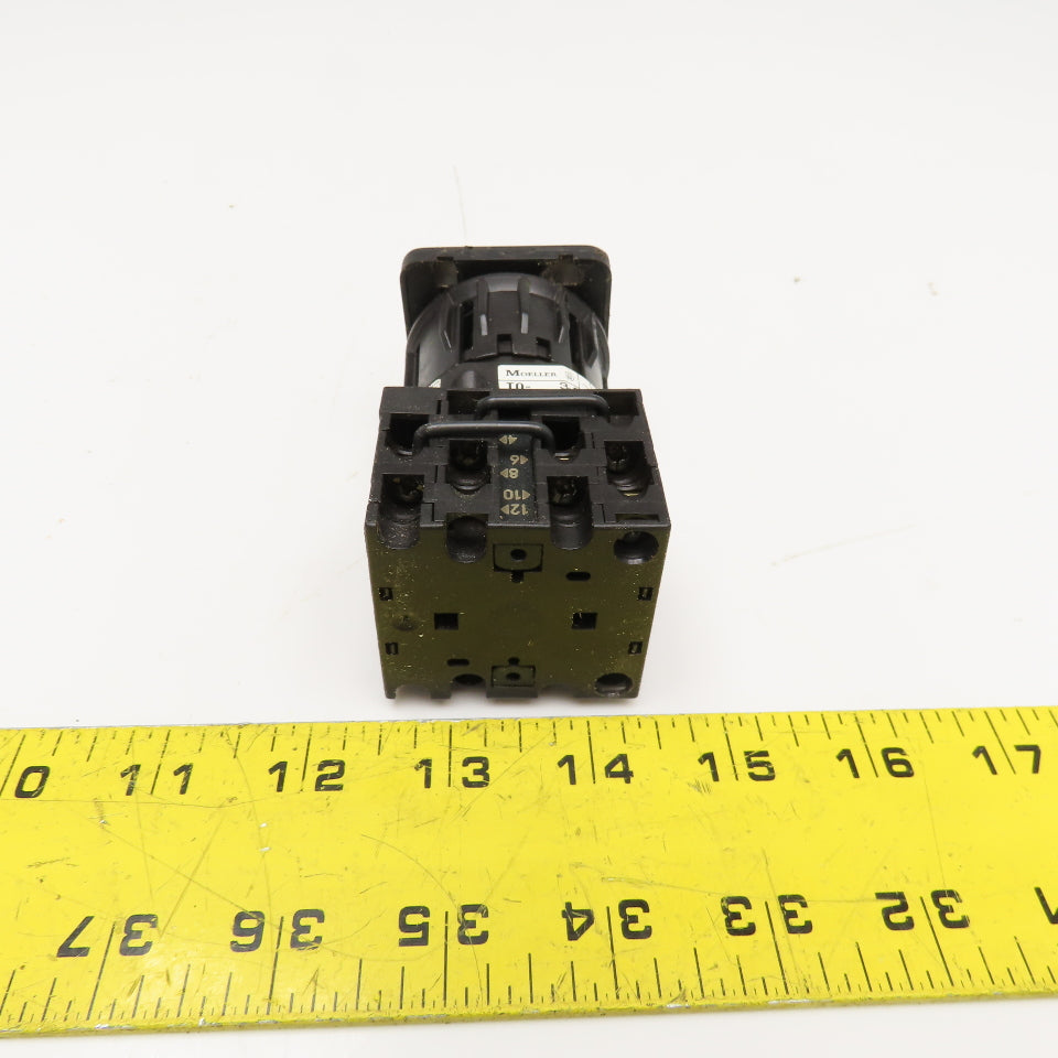 Moeller T0-3-8401 500V 3 Position Selector Switch 3Ph 10Hp