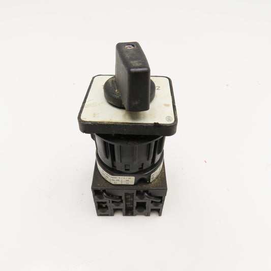 Moeller T0-3-8401 500V 3 Position Selector Switch 3Ph 10Hp
