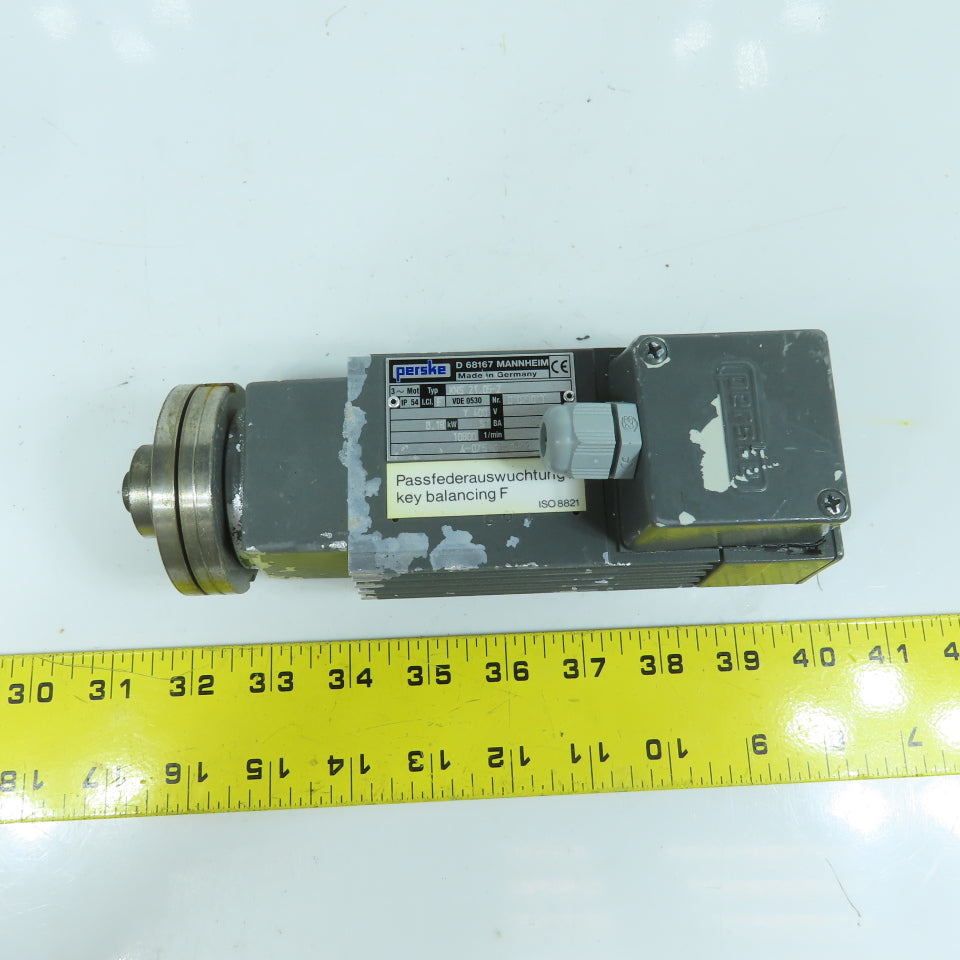 Perske KNS 21.05-2 0.18kW Spindle Motor 10,800RPM Y 400V 3PH 0.5A 200HZ