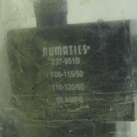 Numatics 92181-AC Pneumatic Solenoid Valve 120PSI 115V Coil