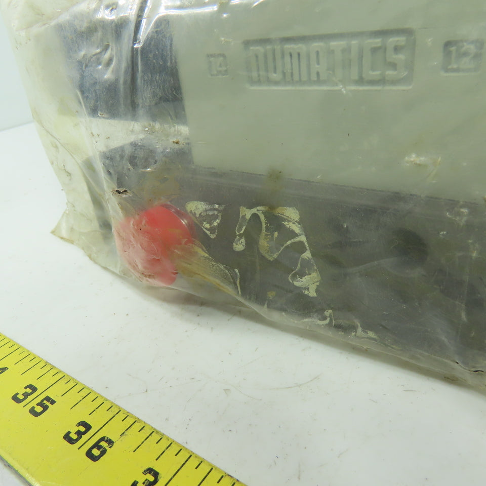 Numatics I12SA43AM015W61 Solenoid Valve Manifold 150PSI 24VDC Coil12SA400M000061
