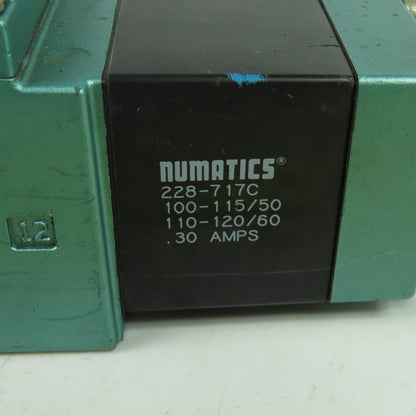 Numatics I35SS515K Pneumatic Solenoid Valve 150PSI 120V Coil I35SS515K Rep.