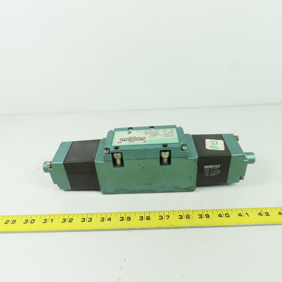 Numatics I35SS515K Pneumatic Solenoid Valve 150PSI 120V Coil I35SS515K Rep.