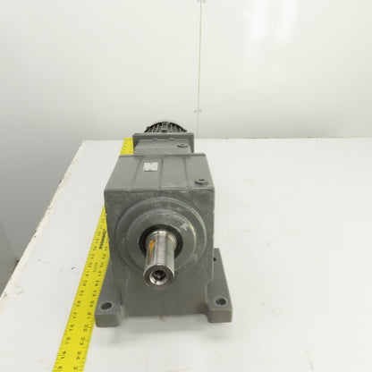 Lenze GST07-3M VBR 080C42 97.708 Ratio 0.1.30kW Inline Gear Motor 17.4RPM 3PH