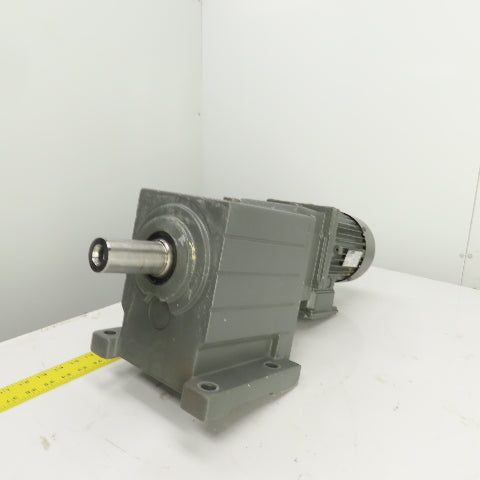 Lenze GST07-3M VBR 080C42 97.708 Ratio 0.1.30kW Inline Gear Motor 17.4RPM 3PH