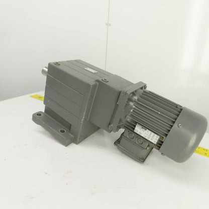 Lenze GST07-3M VBR 080C42 97.708 Ratio 0.1.30kW Inline Gear Motor 17.4RPM 3PH