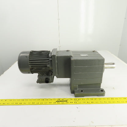Lenze GST07-3M VBR 080C42 97.708 Ratio 0.1.30kW Inline Gear Motor 17.4RPM 3PH