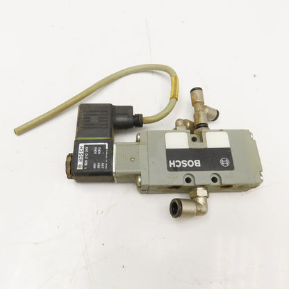 Bosch 0 820 022 998 Pneumatic Solenoid Valve 5/2 Way 48V 50/60Hz Coil
