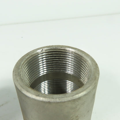 Galvanized Pipe Coupling 304 1-1/2" Lot Of 2