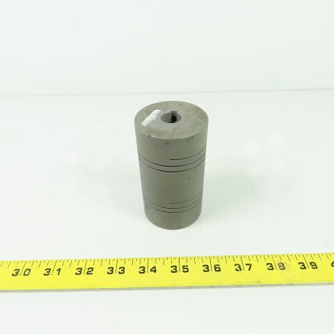 5/8" Flexible Aluminum Shaft Coupling 4" Long