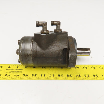 OMP 160 151-00317 Hydraulic Motor 1" Shaft 1/4" NPT Parts/Repair