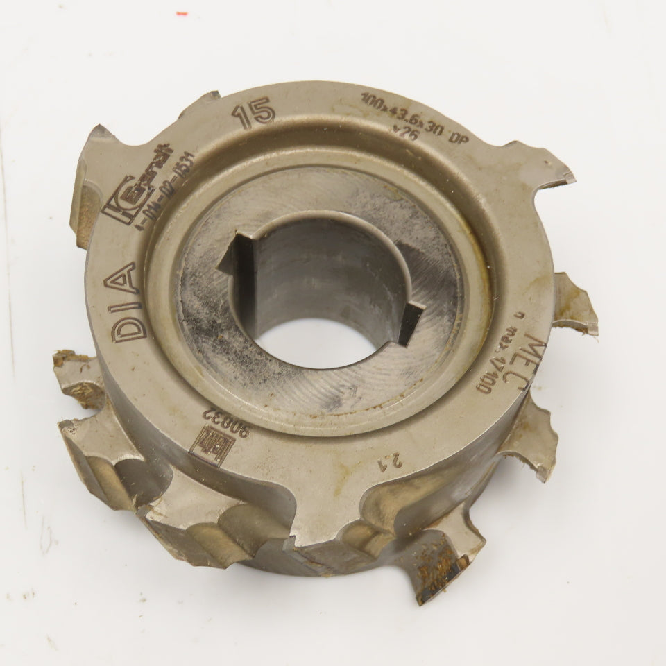 Homag Brandt 4014-02-0531 100 x 43.6 x 30 DP PreMill Carbide Cutter 30mm Bore