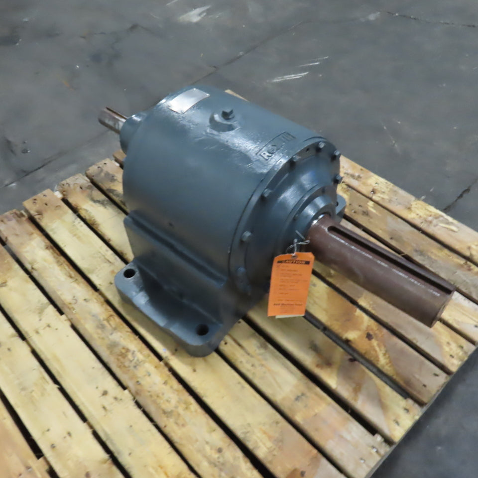 Rexnord 22195-1A 201037 13.78:1 Ratio Inline Gearbox Speed Reducer 2-1/8" Shaft