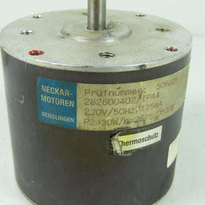 Gefeg Neckar <-- 282600402 DF822/IP44 AC Motor 230V 50Hz 175mA