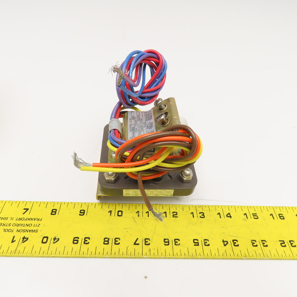 Barksdale D2S-A3 480V Max Pressure Switch 60Hz .03-.3PSI