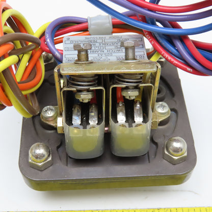 Barksdale D2S-A3 480V Max Pressure Switch 60Hz .03-.3PSI